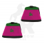 Zvony - Barva zvonu: růžová, Barva lemu zvonu: zelená